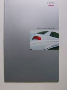 Audi A4 Limousine og Avant Prospekt Dänemark Juli 1999