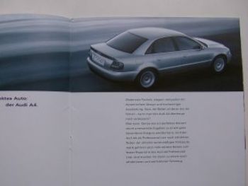 Audi A4 Pro Line Style & Sport Prospekt  Januar 2000 NEU