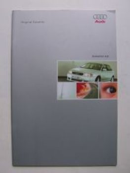 Audi A3 Zubehör Prospekt Juli 2001 NEU
