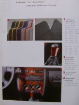 Audi Produktinfo Zubehör für den A3 Prospekt (Typ 8I)