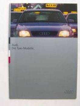 Audi Taxi-Modelle. Prospekt September 1994 NEU