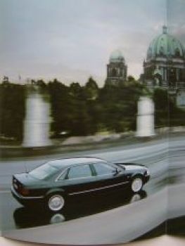 Audi A8 4.2 quattro Lanversion Prospekt (4D8) Rarität September