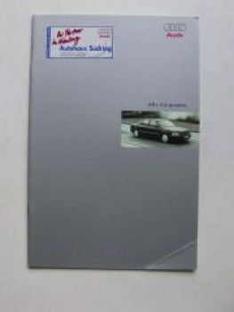 Audi A8 L 6.0 quattro Prospekt (4D8) Rarität