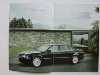 Audi A8 L 6.0 quattro Prospekt (4D8) Rarität