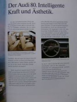 Audi Programm Gesamtprospekt September 1992