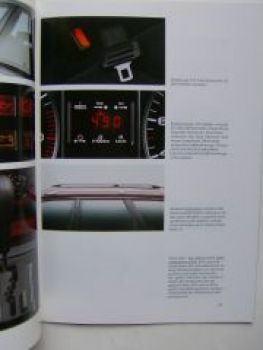 Audi Sonderausstattungen Prospekt Juli 1993 Rarität