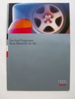Audi Programm Prospekt September 1995 NEU
