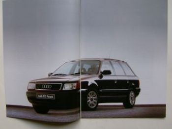 Audi 100 Avant (C4) Prospekt Juli 1991 Rarität