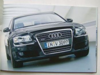 Audi A8 12-Zylinder Buch Prospekt Dezember 2003 NEU