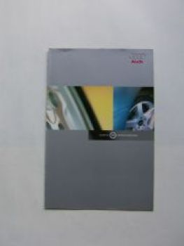 Audi Zubehör Leichtmetallräder Prospekt 5/1999 NEU