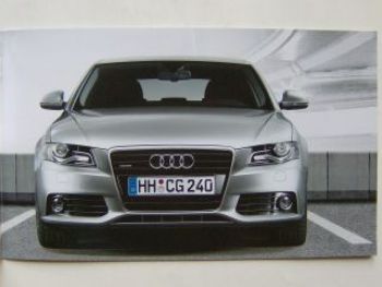 Audi A4 Limousine Prospekt Vorabvorstellung NEU