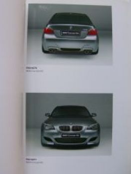 BMW M Presse-Information M5 V10 E60,6er E64 Cabrio Individual
