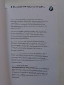 BMW M Presse-Information M5 V10 E60,6er E64 Cabrio Individual