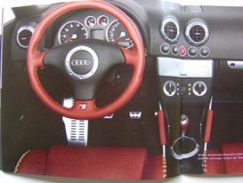 Audi TT Coupe & Roadster Prospektmappe April 2003 NEU