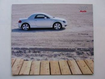 Audi TT Hardtop Prospekt September 2000 Roadster NEU