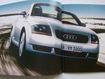 Audi TT Roadster Prospekt Juli 1999 NEU
