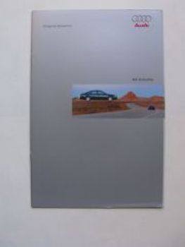 Audi A6 Zubehör Prospekt Juli 1999 NEU