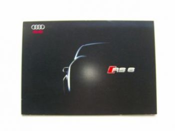 Audi RS 6 Limousine +Avant Prospekt Juni 2002 NEU