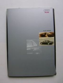 Audi A8/S8 Prospektmappe Juli 1996 NEU