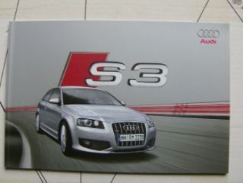 Audi S3 Prospekt August 2006 NEU