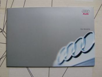 Audi Die Modelle Prospekt März 2005 NEU