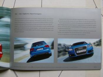 Audi Die Modelle Prospekt März 2005 NEU