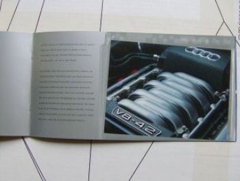 Audi S4 Vorabflyer Prospekt Limousine/Avant 9/2002