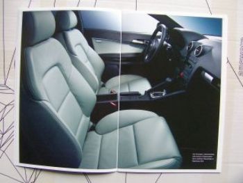 Audi personally yours exclusive A3 Prospekt September 2003