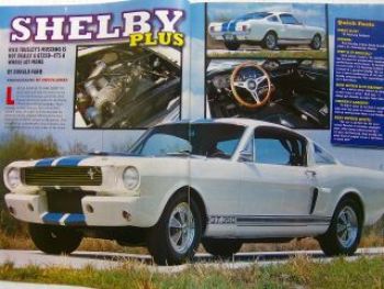 Mustang & Fords Thunder Bird,  GT350, GT500, Issue July 2000