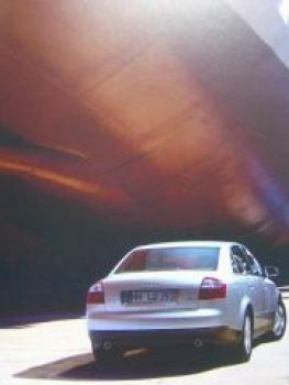 Audi A4 Limousine Prospektmappe Österreich Oktober 2000