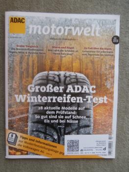 ADAC motorwelt 10/2018 Hyundai Nexo,Audi Q3 im Fahrbericht, Toyota Mirai,