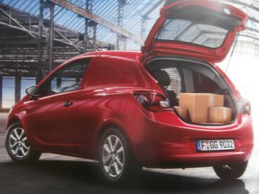 Opel Corsa E Van 51kw 66kw CDTi 55kw 70kw Prospekt Österreich 3/2015