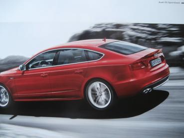 Audi A5 S5 Sportback Prospekt April 2016 NEU