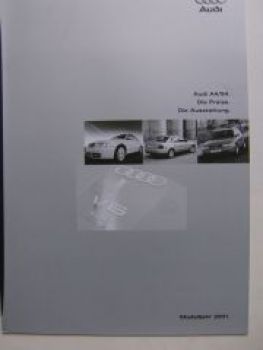 Audi Preisliste A4/S4 Österreich Juni 2000 NEU