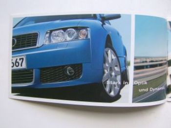 Audi Sport mit Stil. S line. Infoflyer Sportpakete September 200