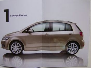 VW Golf Plus Facelift Prospekt Dezember 2008 NEU