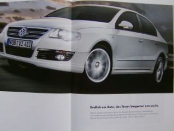 VW R-Line Sportliche Ausstattungspakete Prospekt Oktober 2008