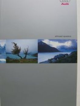 Audi A6 allroad quattro (4BH) Prospekt Mai 2001 NEU