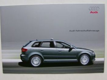 Audi Fahrschulfahrzeuge A3 Sportback, A4,A6 Prospekt Juni 2008
