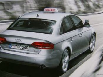 Audi Fahrschulfahrzeuge A3 Sportback, A4,A6 Prospekt Juni 2008