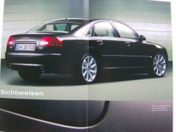 Audi exclusive A8 personally yours Prospekt 9/2003