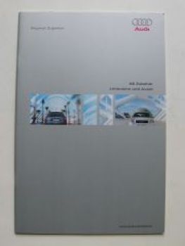 Audi A6 Zubehör Limousine +Avant Prospekt Juni 2002