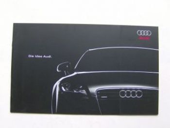 Audi Die Idee TDI TFSi ASF duo Le Mans Prospekt Juli 2007