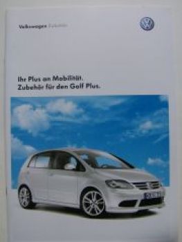VW Zubehör für den Golf Plus Juni 2008 NEU