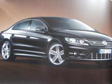 VW CC Typ35 +Black Style +Dynamic Black +R-Line Prospekt Mai 2016 NEU