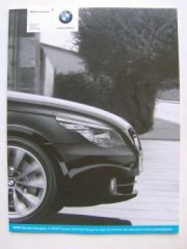 BMW Preisliste 5er E60 Limousine +Edition März 2009 NEU