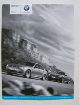 BMW Preisliste M5 Limousine E60 M5 Touring E61 März 2009