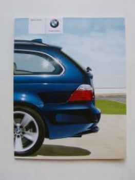 BMW 5er Touring E61 Prospekt +Individual März 2009 NEU
