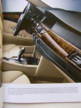 BMW 5er Limousine E60 Prospekt +Individual März 2009 NEU