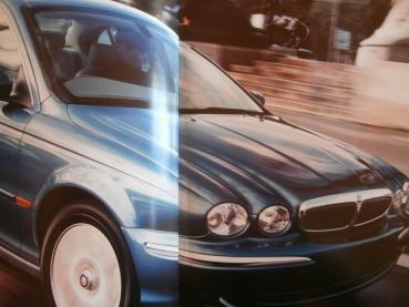 Jaguar X-Type Prospekt April 2001 V6 +Sport Großformat Katalog